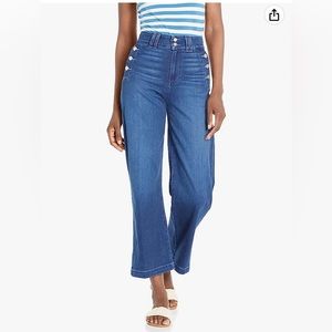 PAIGE Aubrey Julissa high-rise, wide leg super soft jeans. NWT Never worn